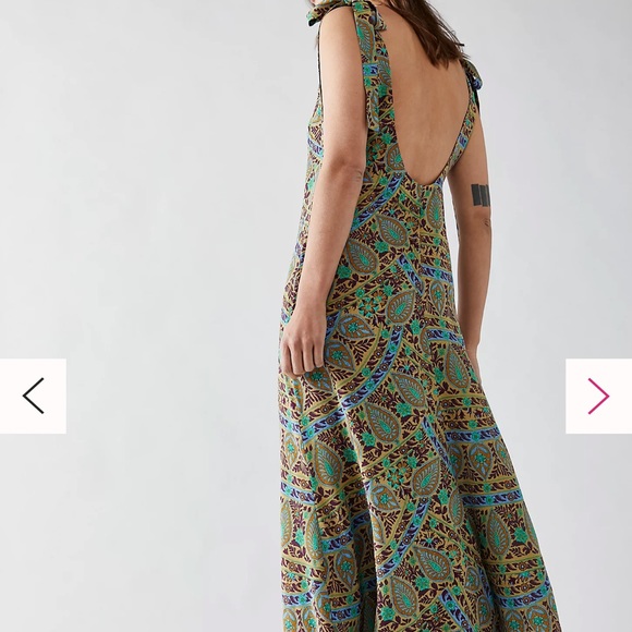 Anthropologie Boteh Cecil scoop back maxi dress 👗 - Picture 2 of 6